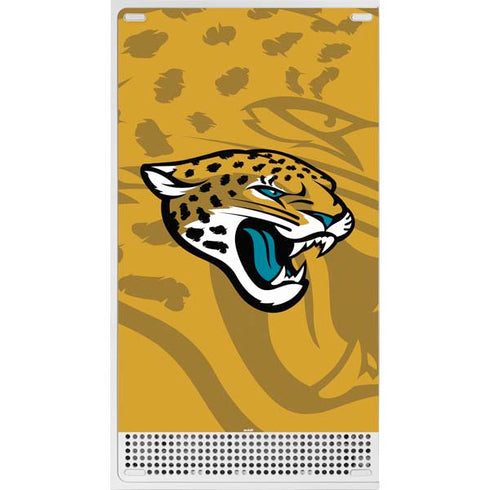 NFL Jacksonville Jaguars Double Vision Xbox Series S Console Skin